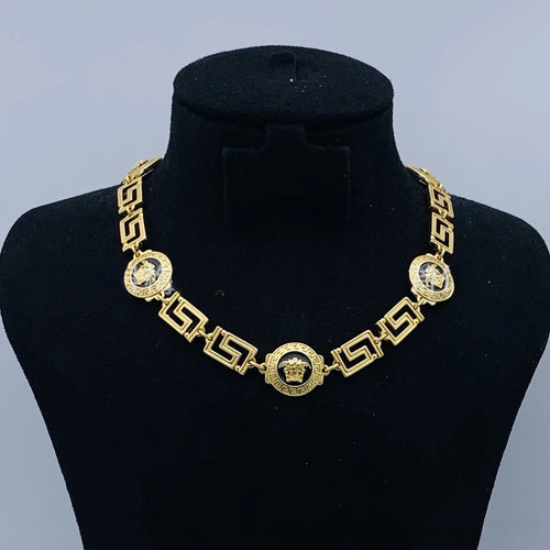 2025 New Necklace Colorful Gemstones with Paper Pattern Chain Shine Exquisite Luster Showing Noble and Elegant Temperament